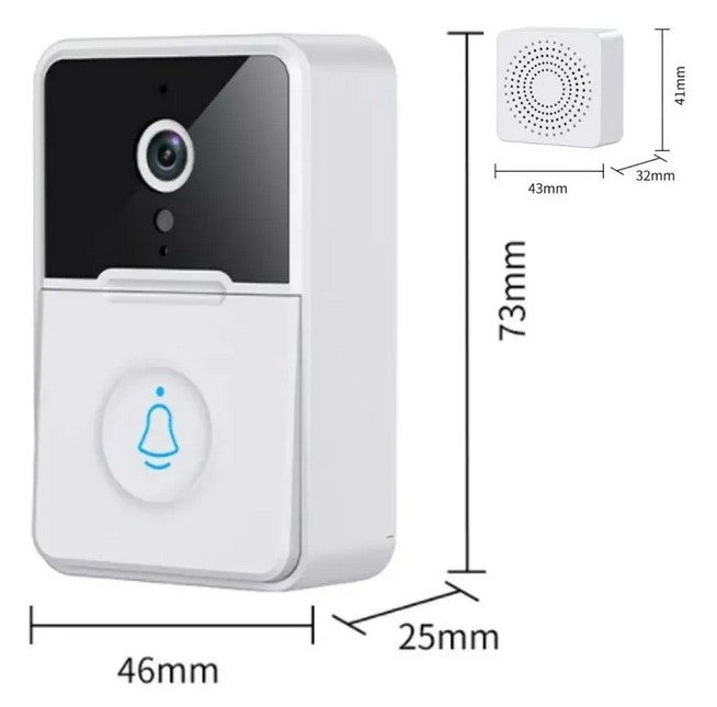 Timbre Inalámbrico Exterior Camara Wifi SEGURPRO