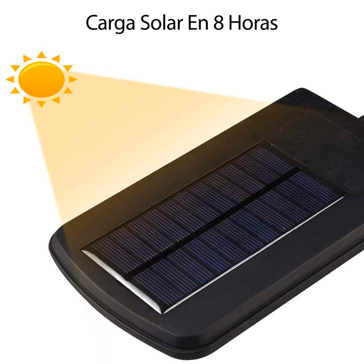 Pack de 4 focos solares con sensor